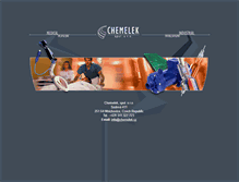 Tablet Screenshot of chemelek.cz